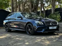 Used Mercedes E350 AMG line 2017 Blue Estate
