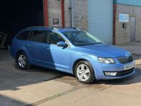 Used Skoda Octavia SE 138 HP (101 kW) 2015 Blue Hatchback