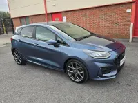 Used Ford Fiesta ST-Line 101 HP (74 kW) 2022 Blue Hatchback