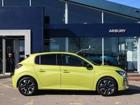 Used Peugeot 208 Allure 101 HP (74 kW) 2025 Yellow Hatchback