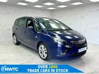 Used Vauxhall Zafira SRi 170 HP (125 kW) 2014 Blue MPV