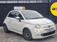 Used Fiat 500 Collezione 69 HP (50 kW) 2018 White Hatchback