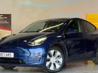 Used Tesla Model Y Long Range AWD 378 kW (514 HP) 2022 Blue SUV
