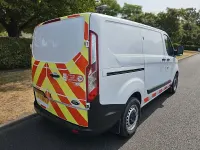 Used Ford Transit Custom 2021 Frozen white (solid paint) Van