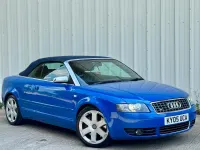 Used Audi A4 Cabriolet 2005 Blue Cabriolet