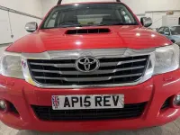 Used Toyota HiLux 171 HP (125 kW) 2015 Red Pickup