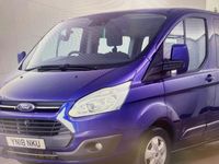 Used Ford Tourneo Custom Titanium 130 HP (95 kW) 2018 Blue Van