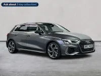 Used Audi A3 S-Line 110 HP (80 kW) 2023 Grey Sedan