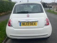 Begagnad Fiat 500 Pop 69 HK (50 kW) 2013 Vit Halvkombi