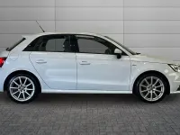 Used Audi A1 Sportback S-Line 123 HP (90 kW) 2015 White Hatchback