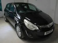 Used Vauxhall Corsa Excite 83 HP (61 kW) 2011 Black Hatchback