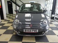 Usado Fiat 500 Lounge 85 HP (62 kW) 2018 Cinzento Citadino