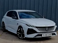 New Peugeot 308 Premium 145 HP (106 kW) 2026 White Hatchback