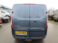 Used Ford Transit Custom Limited 130 HP (95 kW) 2021 Blue Van