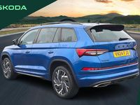 Used Skoda Kodiaq vRS 241 HP (177 kW) 2024 Blue SUV