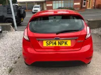 Used Ford Fiesta Zetec 82 HP (60 kW) 2014 Red Hatchback