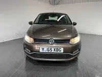 Used VW Polo SE 90 HP (66 kW) 2015 Brown Hatchback