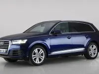 Used Audi Q7 S-Line 286 HP (210 kW) 2018 Blue SUV