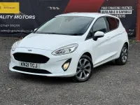Used Ford Fiesta Trend 125 HP (91 kW) 2021 White Hatchback