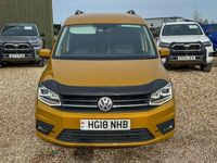 Used VW Caddy Highline 150 HP (110 kW) 2018 Yellow MPV