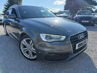 Used Audi A3 S-Line 2014 Grey Hatchback