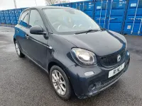 Used Smart ForFour Passion Premium 90 HP (66 kW) 2015 Black Hatchback