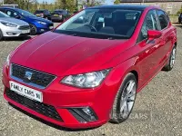 Used Seat Ibiza Design 75 HP (55 kW) 2018 Red Hatchback