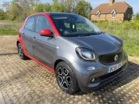Used Smart ForFour Premium 90 HP (66 kW) 2016 Grey Hatchback