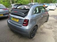 Used Fiat 500e La Prima 86 kW (118 HP) 2021 Grey Cabriolet