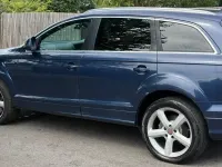 Used Audi Q7 S-Line 240 HP (176 kW) 2008 Blue SUV
