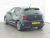 Used VW Polo R-line 110 HP (80 kW) 2021 Black Hatchback