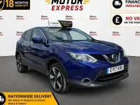 Used Nissan Qashqai N-Connecta 110 HP (80 kW) 2017 Blue SUV