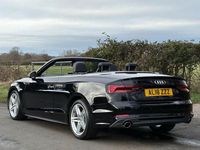Used Audi A5 Cabriolet S-Line 2018 Black Cabriolet