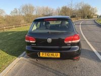 Used VW Golf VI S 105 HP (77 kW) 2010 Black Hatchback