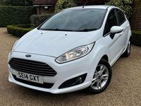 Used Ford Fiesta Zetec 82 HP (60 kW) 2014 White Hatchback