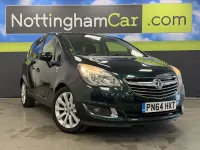 Used Vauxhall Meriva 140 HP (102 kW) 2014 Green MPV