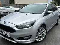 Used Ford Focus ST-Line X 140 HP (102 kW) 2017 Silver Hatchback