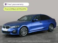 Used BMW 320 M Sport 2020 Blue Sedan