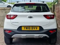 Used Kia Stonic 98 HP (72 kW) 2018 White SUV