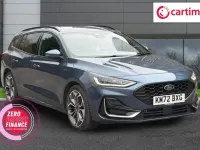 Used Ford Focus ST-Line 125 HP (91 kW) 2022 Blue Estate