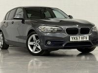 Used BMW 118 Sport Line 136 HP (100 kW) 2017 Grey Hatchback