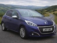 Used Peugeot 208 Allure 2017 Blue Hatchback