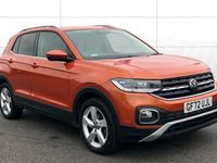 Used VW T-Cross SEL 110 HP (80 kW) 2022 Orange SUV
