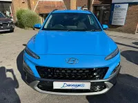 Used Hyundai Kona Premium 141 HP (103 kW) 2021 Blue SUV
