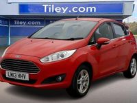 Used Ford Fiesta Zetec 82 HP (60 kW) 2013 Red Hatchback
