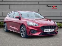 Used Ford Focus ST-Line X 123 HP (90 kW) 2019 Red Hatchback