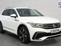 Used VW Tiguan R-line 150 HP (110 kW) 2022 White SUV