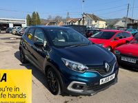 Used Renault Captur Iconic 90 HP (66 kW) 2018 Blue/black SUV