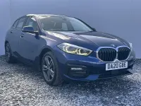 Used BMW 118 Sport Line 150 HP (110 kW) 2020 Blue Hatchback