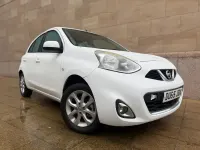 Used Nissan Micra Acenta 2015 White Hatchback